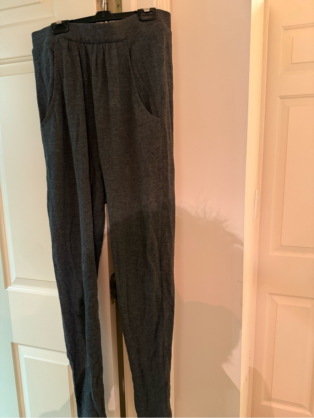 Vince Heathered Charcoal Knit Pants